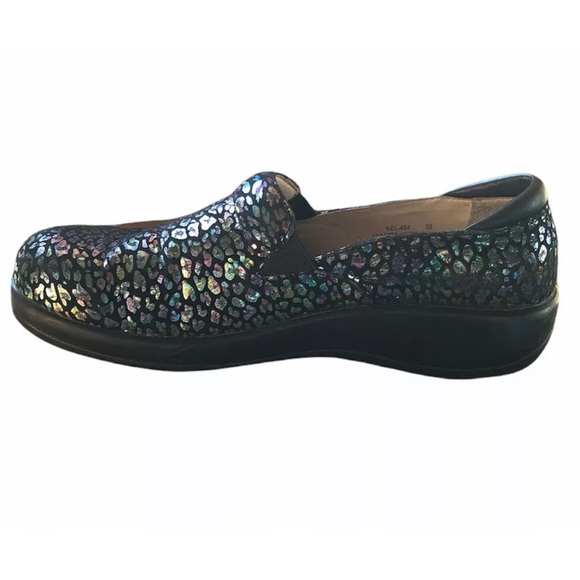 Alegria Keli Pro Jacinta Oil Iridescent Clog Shoes Women’s 39 - Picture 5 of 12